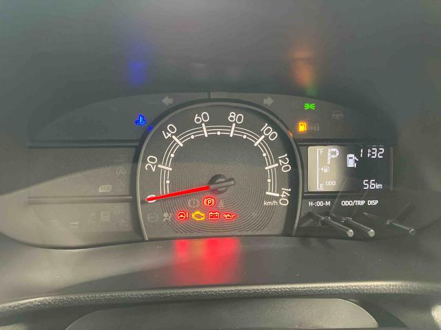 ムーヴキャンバスストライプスＸ届出済未使用車　元展示車　禁煙　アイドリングストップ　衝突被害軽減システム　電動格納ミラー　レーンキープアシスト　１オーナー　スマートキー　両側電動スライドドア　イモビライザー　ベンチシート（長崎県）の中古車