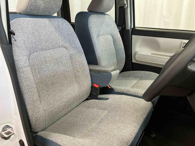 ムーヴキャンバスストライプスＸ届出済未使用車　元展示車　禁煙　アイドリングストップ　衝突被害軽減システム　電動格納ミラー　レーンキープアシスト　１オーナー　スマートキー　両側電動スライドドア　イモビライザー　ベンチシート（長崎県）の中古車