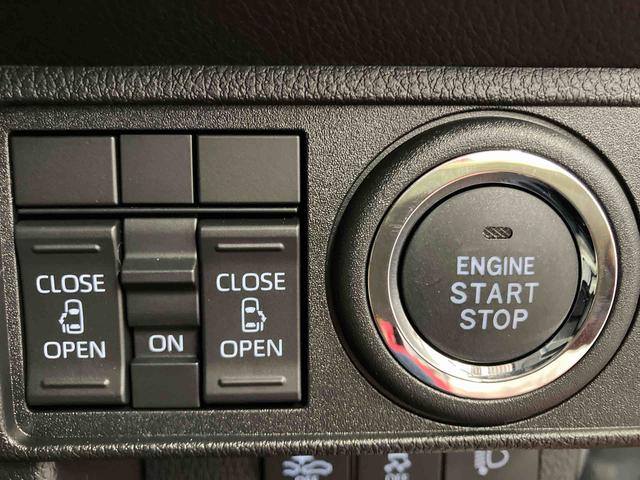 ムーヴキャンバスストライプスＸ届出済未使用車　元展示車　禁煙　アイドリングストップ　衝突被害軽減システム　電動格納ミラー　レーンキープアシスト　１オーナー　スマートキー　両側電動スライドドア　イモビライザー　ベンチシート（長崎県）の中古車