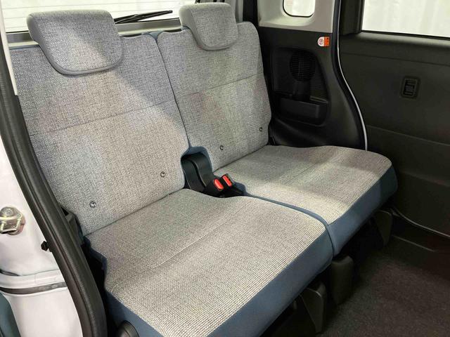 ムーヴキャンバスストライプスＸ届出済未使用車　元展示車　禁煙　アイドリングストップ　衝突被害軽減システム　電動格納ミラー　レーンキープアシスト　１オーナー　スマートキー　両側電動スライドドア　イモビライザー　ベンチシート（長崎県）の中古車