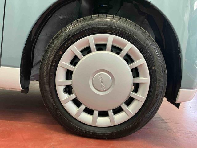 ムーヴキャンバスストライプスＸ届出済未使用車　元展示車　禁煙　アイドリングストップ　衝突被害軽減システム　電動格納ミラー　レーンキープアシスト　１オーナー　スマートキー　両側電動スライドドア　イモビライザー　ベンチシート（長崎県）の中古車