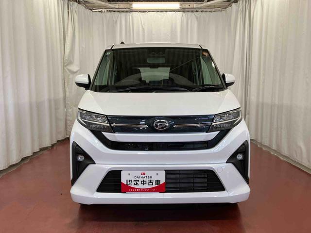 ムーヴＲＳ届出済未使用車　元展示車　スマートキー　１オーナー　ＬＥＤヘッドランプ　車線逸脱警報　禁煙車　ターボ　オートライト　オートマチックハイビーム　アイドリングストップ　ベンチシート　電動両側スライドドア（長崎県）の中古車