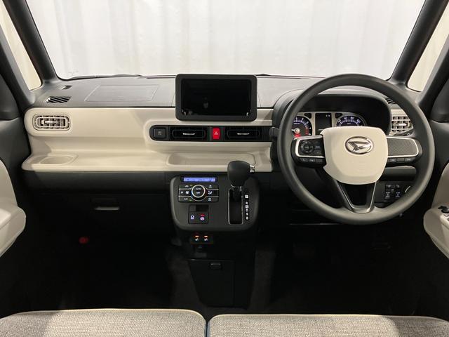 ムーヴキャンバスストライプスG届出済未使用車 元展示車 アイドリングストップ 禁煙 スマートキー プッシュスタート シートヒーター 1オーナー車 LEDヘッドランプ 車線逸脱警報 ベンチシート オートマチックハイビーム(長崎県)の中古車