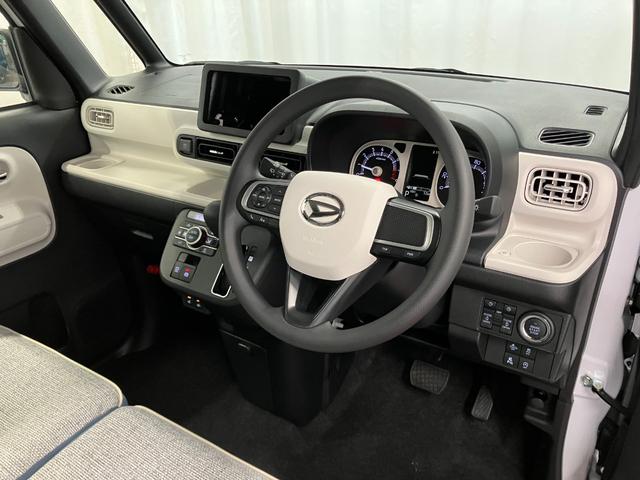 ムーヴキャンバスストライプスG届出済未使用車 元展示車 アイドリングストップ 禁煙 スマートキー プッシュスタート シートヒーター 1オーナー車 LEDヘッドランプ 車線逸脱警報 ベンチシート オートマチックハイビーム(長崎県)の中古車