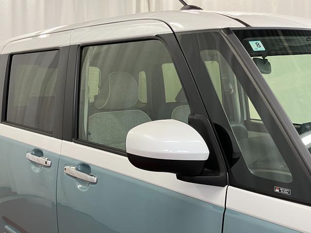 ムーヴキャンバスストライプスG届出済未使用車 元展示車 アイドリングストップ 禁煙 スマートキー プッシュスタート シートヒーター 1オーナー車 LEDヘッドランプ 車線逸脱警報 ベンチシート オートマチックハイビーム(長崎県)の中古車