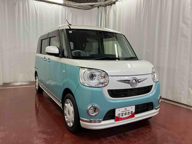 ムーヴキャンバスGメイクアップ SAIII下取車 ナビ バックカメラ 電動格納ミラー オートライト 両側電動スライドドア オートマチックハイビーム スマートキー LEDヘッドライト DVD TV 盗難防止システム ベンチシート(長崎県)の中古車