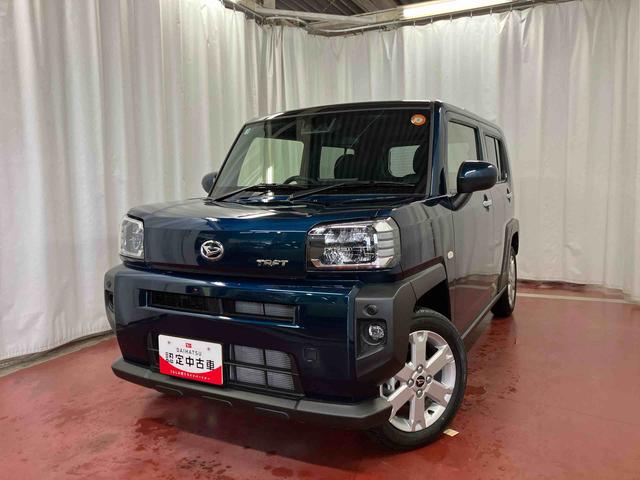 タフトＧ届出済未使用車　元展示車　ディスプレイオーディオ　バックカメラ　衝突被害軽減システム　禁煙　ＬＥＤヘッドランプ　ＴＶ　ＵＳＢ　シートヒーター　１オーナー　サンルーフ　電動格納ミラー　スマートキー（長崎県）の中古車