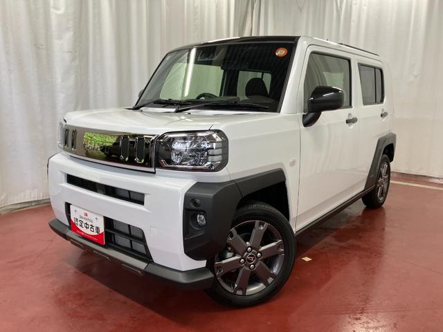 タフトＧ　ダーククロムベンチャー届出済未使用車　元展示車　電動格納ミラー　ＬＥＤヘッドランプ　シートヒーター　アダプティブクルーズコントロール　車線逸脱防止　禁煙車　１オーナー　スマートキー　プッシュスタート　オートライト（長崎県）の中古車