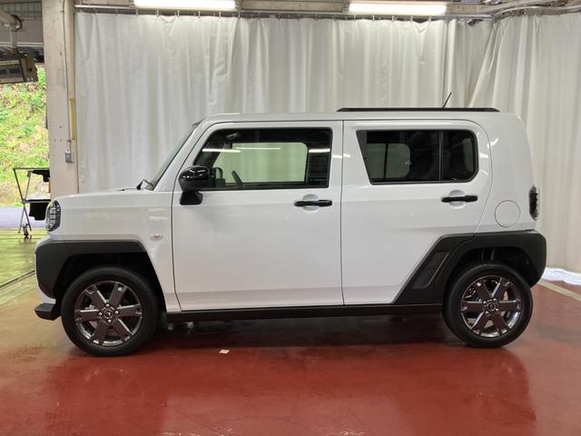 タフトＧ　ダーククロムベンチャー届出済未使用車　元展示車　電動格納ミラー　ＬＥＤヘッドランプ　シートヒーター　アダプティブクルーズコントロール　車線逸脱防止　禁煙車　１オーナー　スマートキー　プッシュスタート　オートライト（長崎県）の中古車