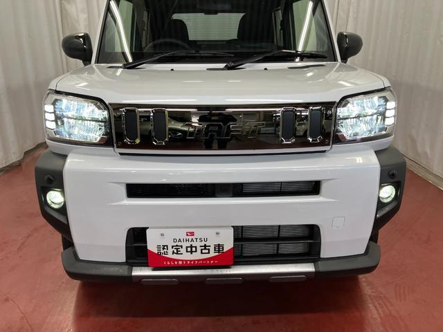 タフトＧ　ダーククロムベンチャー届出済未使用車　元展示車　電動格納ミラー　ＬＥＤヘッドランプ　シートヒーター　アダプティブクルーズコントロール　車線逸脱防止　禁煙車　１オーナー　スマートキー　プッシュスタート　オートライト（長崎県）の中古車