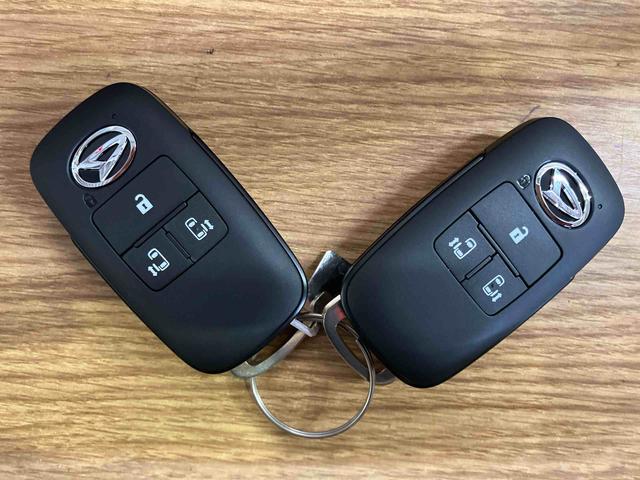 ムーヴキャンバスストライプスG届出済未使用車 元展示車 1オーナー バックカメラ 両側電動スライドドア ブルートゥース 禁煙 シートヒーター 電動格納式ドアミラー 衝突安全ボディ アイドリングストップ機能 ディスプレイオーディオ(長崎県)の中古車