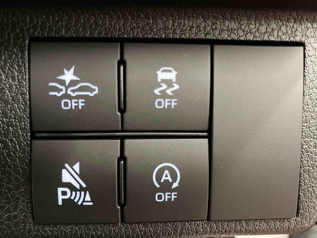 ムーヴキャンバスストライプスG届出済未使用車 元展示車 1オーナー バックカメラ 両側電動スライドドア ブルートゥース 禁煙 シートヒーター 電動格納式ドアミラー 衝突安全ボディ アイドリングストップ機能 ディスプレイオーディオ(長崎県)の中古車