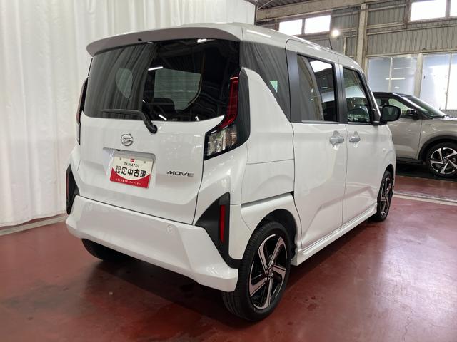 ムーヴＲＳ届出済未使用車　元展示車　ターボ　スマートキー　ＬＥＤヘッドランプ　車線逸脱警報　禁煙車　オートマチックハイビーム　アイドリングストップ　両側電動スライドドア　アダプティブクルーズコントロール（長崎県）の中古車