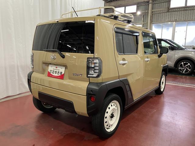 タフトＧ下取車　バックカメラ　ＤＶＤオーディオ　ブルートゥース　電動格納ミラー　ＬＥＤヘッドランプ　シートヒーター　ＵＳＢ　ＥＴＣ　車線逸脱防止　スマートキー　衝突被害軽減システム　アイドリングストップ（長崎県）の中古車