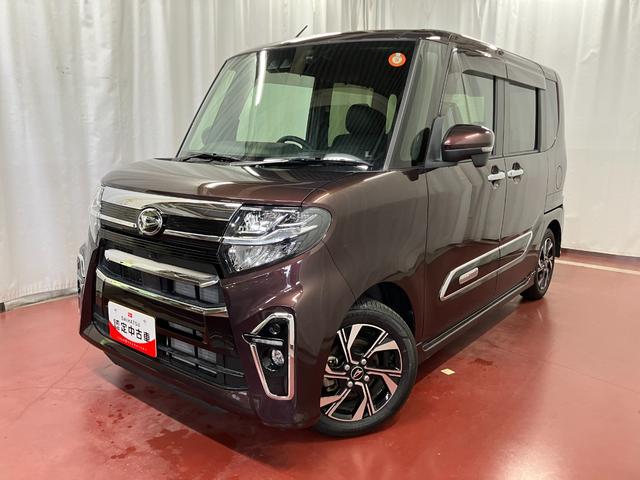 タントカスタムＸスタイルセレクション下取車　衝突被害軽減システム　ナビ　前後ドラレコ　パノラマモニター　Ｂｌｕｅｔｏｏｔｈ　ＬＥＤヘッドランプ　シートヒーター　ＥＴＣ　スマートキー　ＤＶＤ　アイドリングストップ　オートマチックハイビーム（長崎県）の中古車