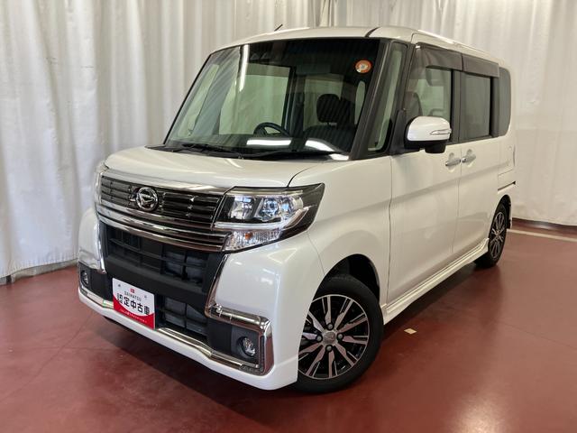 タントカスタムＸ　トップエディションＳＡIII下取車　車線逸脱警報　ナビ　バックカメラ　ＥＴＣ　シートヒーター　片側電動両側スライドドア　スマートキー　アイドリングストップ　オートライト　プッシュスタート　衝突被害軽減システム（長崎県）の中古車