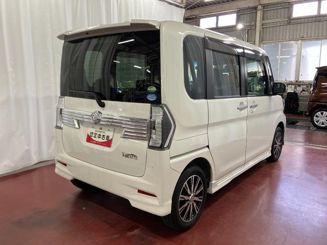 タントカスタムＸ　トップエディションＳＡIII下取車　車線逸脱警報　ナビ　バックカメラ　ＥＴＣ　シートヒーター　片側電動両側スライドドア　スマートキー　アイドリングストップ　オートライト　プッシュスタート　衝突被害軽減システム（長崎県）の中古車