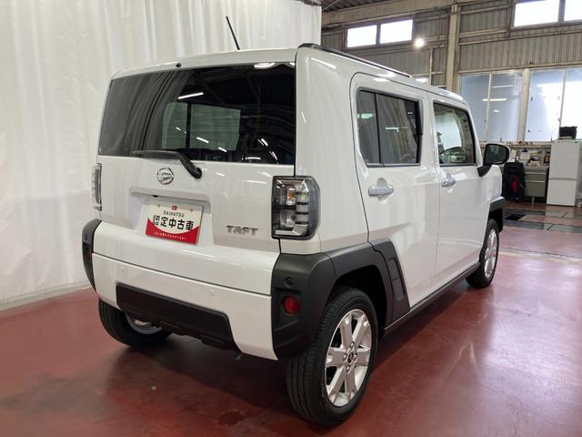 タフトＧ届出済未使用車　元展示車　電動格納ミラー　ＬＥＤヘッドランプ　シートヒーター　アダプティブクルーズコントロール　車線逸脱防止　禁煙車　１オーナー　スマートキー　プッシュスタート　オートライト（長崎県）の中古車