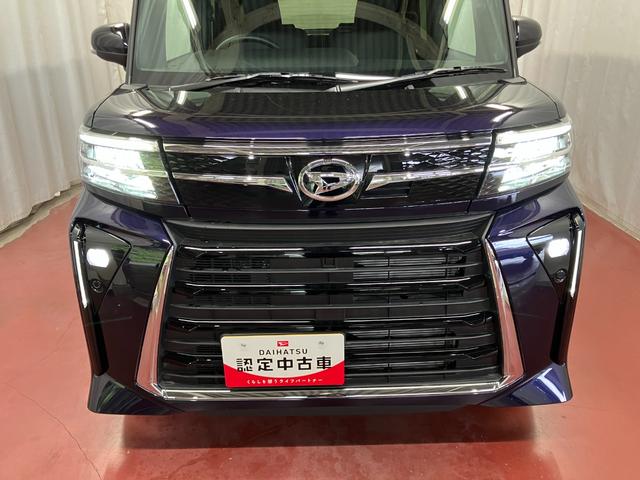 タントカスタムＸ届出済未使用車　元展示車　衝突被害軽減システム　禁煙　両側電動スライドドア　シートヒーター　スマートキー　ＬＥＤヘッドランプ　オートライト　オートマチックハイビーム　運転席エアバッグ　助手席エアバッグ（長崎県）の中古車