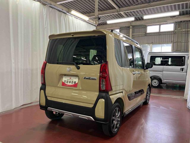 タントファンクロスリミテッド届出済未使用車　元展示車　１オーナー　ディスプレイオーディオ　衝突軽減システム　両側電動スライドドア　アダプティブクルーズコントロール　ＬＥＤヘッドランプ　レーンアシスト　バックカメラ　シートヒーター（長崎県）の中古車