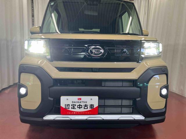 タントファンクロスリミテッド届出済未使用車　元展示車　１オーナー　ディスプレイオーディオ　衝突軽減システム　両側電動スライドドア　アダプティブクルーズコントロール　ＬＥＤヘッドランプ　レーンアシスト　バックカメラ　シートヒーター（長崎県）の中古車