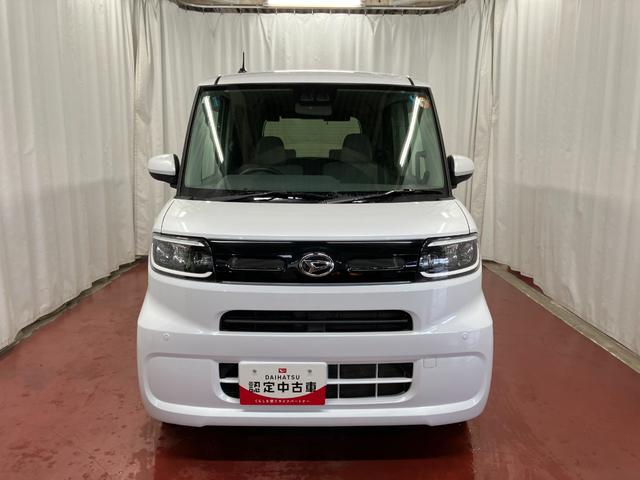 タントウェルカムターンシートＸ元試乗車　福祉車両　助手席ターンシート　パワークレーン　シートヒーター　衝突被害軽減システム　レーンキープアシスト　片側電動ｒ両側スライドドア　プッシュスタート　ＬＥＤヘッドランプ　オートライト（長崎県）の中古車