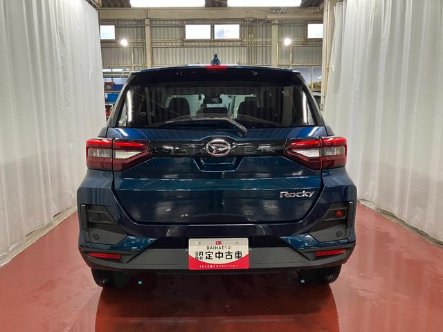 ロッキープレミアムG下取車 4WD ターボ バックカメラ ナビ アダプティブクルーズコントロール 車線逸脱警告 電動格納ミラー ブルートゥース ETC オートライト 誤発進抑制機能 オートマチックハイビーム 前後ドラレコ(長崎県)の中古車