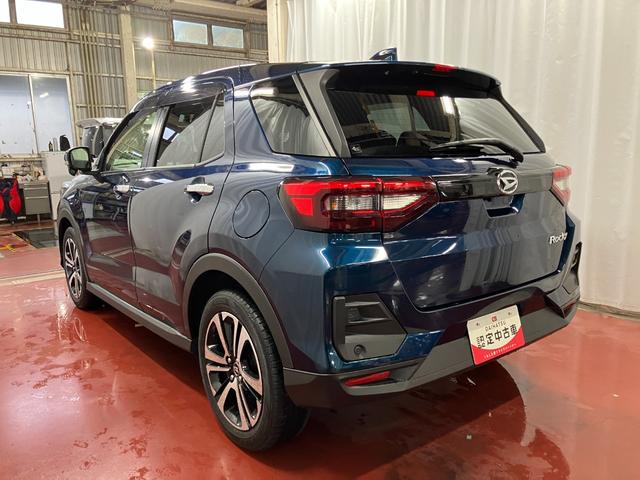 ロッキープレミアムG下取車 4WD ターボ バックカメラ ナビ アダプティブクルーズコントロール 車線逸脱警告 電動格納ミラー ブルートゥース ETC オートライト 誤発進抑制機能 オートマチックハイビーム 前後ドラレコ(長崎県)の中古車