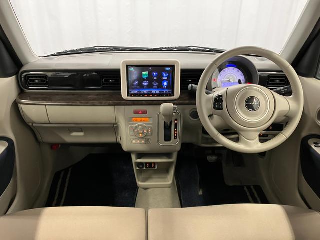 アルトラパンモード下取車　全方位モニター　ナビ　ＥＴＣ２．０　コーナーセンサー　シートヒーター　ブルートゥース　フルセグＴＶ　ＤＶＤ　衝突被害軽減システム　レーンキープアシスト　プッシュスタート　アイドリングストップ（長崎県）の中古車
