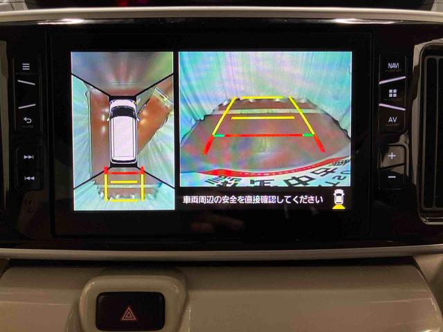 ムーヴキャンバスＧメイクアップ　ＳＡII下取車　メモリーナビ　パノラマカメラ　点検記録簿　電動格納ドアミラー　ＵＳＢ　衝突安全ボディ　ＥＴＣ車載器　スマートキー　レーンアシスト　ＬＥＤヘッドライト　フルセグＴＶ　ＤＶＤ　ラジオ　ドラレコ（長崎県）の中古車