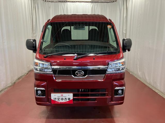 ハイゼットトラックジャンボエクストラ届出済未使用車 元展示車 2WD CVT車 衝突被害軽減システム オートマチックハイビーム オートライト 電動格納ミラー スマートキー LEDヘッドランプ アイドリングストップ 禁煙 1オーナー(長崎県)の中古車