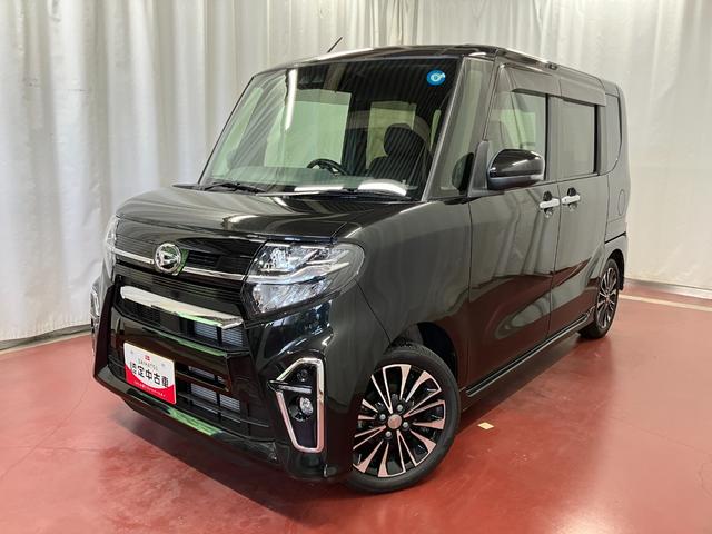 タントカスタムＲＳセレクション下取車　ターボ　衝突被害軽減システム　ナビ　バックカメラ　Ｂｌｕｅｔｏｏｔｈ　ＬＥＤヘッドランプ　シートヒーター　アダプティブクルーズコントロール　ＥＴＣ　スマートキー　オートマチックハイビーム（長崎県）の中古車