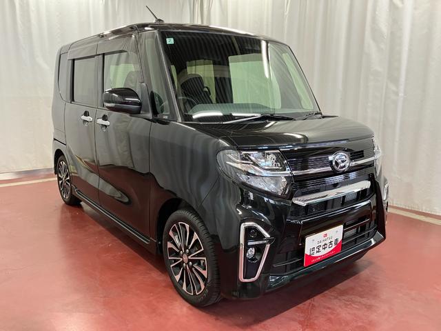 タントカスタムＲＳセレクション下取車　ターボ　衝突被害軽減システム　ナビ　バックカメラ　Ｂｌｕｅｔｏｏｔｈ　ＬＥＤヘッドランプ　シートヒーター　アダプティブクルーズコントロール　ＥＴＣ　スマートキー　オートマチックハイビーム（長崎県）の中古車
