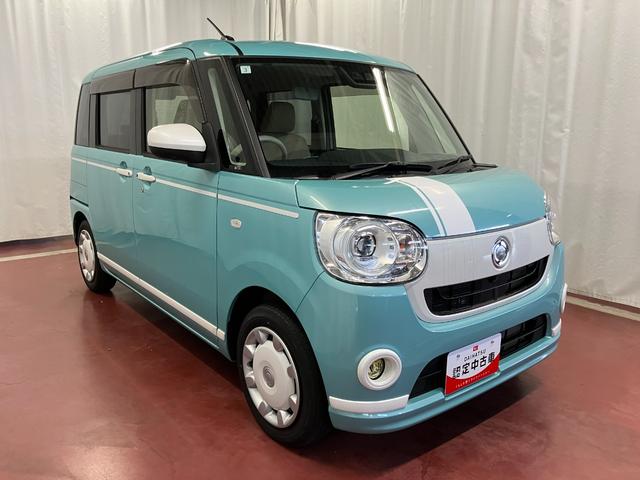 ムーヴキャンバスGホワイトアクセントVS SAIII下取車 ナビ ブルートゥース ETC 前後ドラレコ パノラマモニター シートヒーター 衝突被害軽減システム スマートキー 両側電動スライドドア 運転席エアバッグ 助手席エアバッグ 衝突安全ボディ(長崎県)の中古車