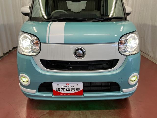 ムーヴキャンバスGホワイトアクセントVS SAIII下取車 ナビ ブルートゥース ETC 前後ドラレコ パノラマモニター シートヒーター 衝突被害軽減システム スマートキー 両側電動スライドドア 運転席エアバッグ 助手席エアバッグ 衝突安全ボディ(長崎県)の中古車