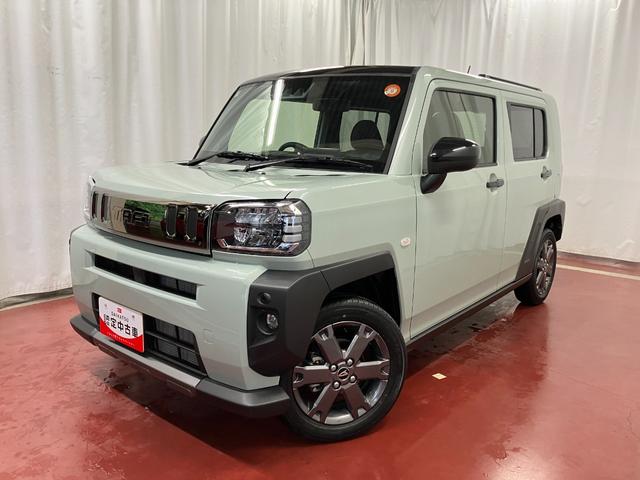 タフトG ダーククロムベンチャー展示車 届出済未使用車 9インチディスプレイオーディオ バックカメラ ブルートゥース 禁煙 フルセグ アイドリングストップ レーンキープアシスト キーフリー LEDヘッドライト フルセグTV(長崎県)の中古車