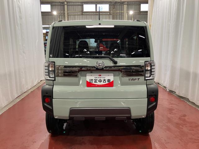 タフトG ダーククロムベンチャー展示車 届出済未使用車 9インチディスプレイオーディオ バックカメラ ブルートゥース 禁煙 フルセグ アイドリングストップ レーンキープアシスト キーフリー LEDヘッドライト フルセグTV(長崎県)の中古車