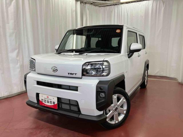 タフトG届出済未使用車 元展示車 ディスプレイオーディオ 1オーナー スマートキー 禁煙 LEDヘッドランプ アイドリングストップ TV 電動格納ミラー バックモニター 車線逸脱防止 ガラスルーフ(長崎県)の中古車