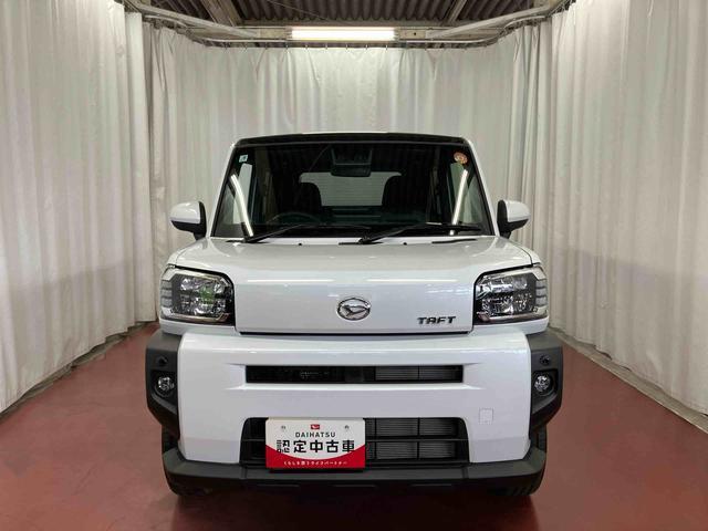 タフトG届出済未使用車 元展示車 ディスプレイオーディオ 1オーナー スマートキー 禁煙 LEDヘッドランプ アイドリングストップ TV 電動格納ミラー バックモニター 車線逸脱防止 ガラスルーフ(長崎県)の中古車