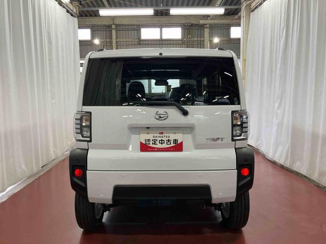 タフトG届出済未使用車 元展示車 ディスプレイオーディオ 1オーナー スマートキー 禁煙 LEDヘッドランプ アイドリングストップ TV 電動格納ミラー バックモニター 車線逸脱防止 ガラスルーフ(長崎県)の中古車