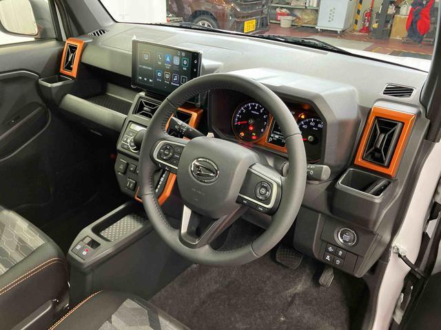 タフトG届出済未使用車 元展示車 ディスプレイオーディオ 1オーナー スマートキー 禁煙 LEDヘッドランプ アイドリングストップ TV 電動格納ミラー バックモニター 車線逸脱防止 ガラスルーフ(長崎県)の中古車