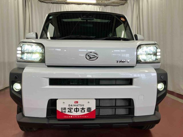 タフトG届出済未使用車 元展示車 ディスプレイオーディオ 1オーナー スマートキー 禁煙 LEDヘッドランプ アイドリングストップ TV 電動格納ミラー バックモニター 車線逸脱防止 ガラスルーフ(長崎県)の中古車