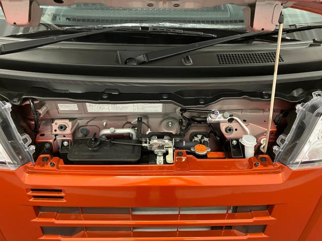 ハイゼットカーゴDX届出済未使用車 元展示車 CVT 衝突被害軽減システム オートマチックハイビーム 禁煙車 オートライト ESC アイドリングストップ Wエアバッグ アンチロックブレーキ レーンキープアシスト(長崎県)の中古車