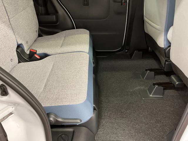 ムーヴキャンバスストライプスＧ届出済未使用車　元展示車　衝突被害軽減システム　禁煙　スマートキー　プッシュスタート　両側電動スライドドア　シートヒーター　ＬＥＤヘッドランプ　電動パーキングブレーキ　車線逸脱警報　ベンチシート（長崎県）の中古車