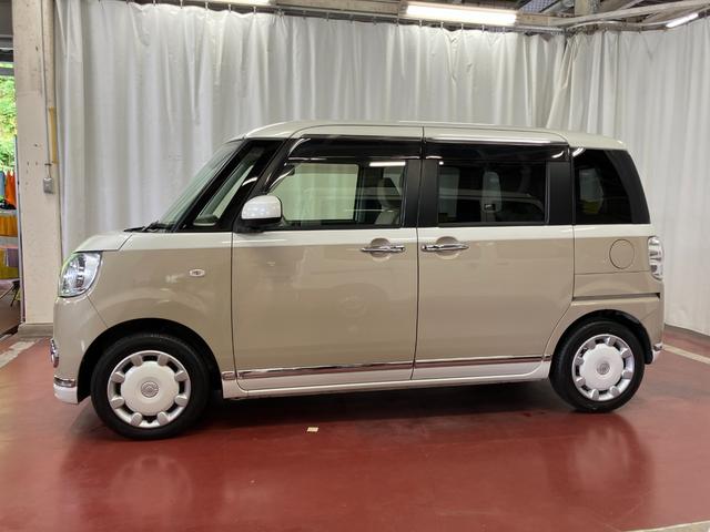 ムーヴキャンバスＧメイクアップ　ＳＡIII下取車　ナビ　ブルートゥース　ＥＴＣ　ドライブレコーダー　バックカメラ　衝突被害軽減システム　スマートキー　両側電動スライドドア　電動格納ミラー　運転席エアバッグ　助手席エアバッグ　衝突安全ボディ（長崎県）の中古車