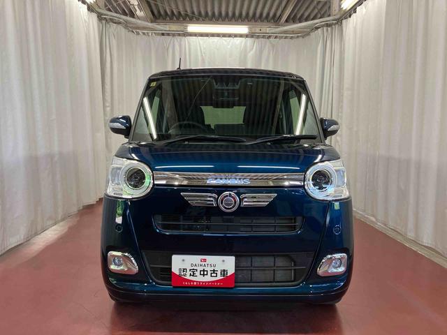ムーヴキャンバスセオリーＧ下取車　ドライブレコーダー　ナビ　ＴＶ　電動格納ミラー　ブルートゥース　両側電動スライドドア　ＤＶＤ　誤発進抑制装置　オートライト　レーンキープアシスト　スマートキー　バックモニター　盗難防止システム（長崎県）の中古車