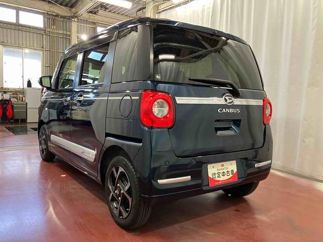 ムーヴキャンバスセオリーＧ下取車　ドライブレコーダー　ナビ　ＴＶ　電動格納ミラー　ブルートゥース　両側電動スライドドア　ＤＶＤ　誤発進抑制装置　オートライト　レーンキープアシスト　スマートキー　バックモニター　盗難防止システム（長崎県）の中古車