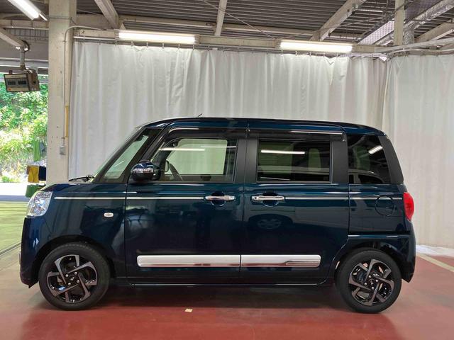 ムーヴキャンバスセオリーＧ下取車　ドライブレコーダー　ナビ　ＴＶ　電動格納ミラー　ブルートゥース　両側電動スライドドア　ＤＶＤ　誤発進抑制装置　オートライト　レーンキープアシスト　スマートキー　バックモニター　盗難防止システム（長崎県）の中古車