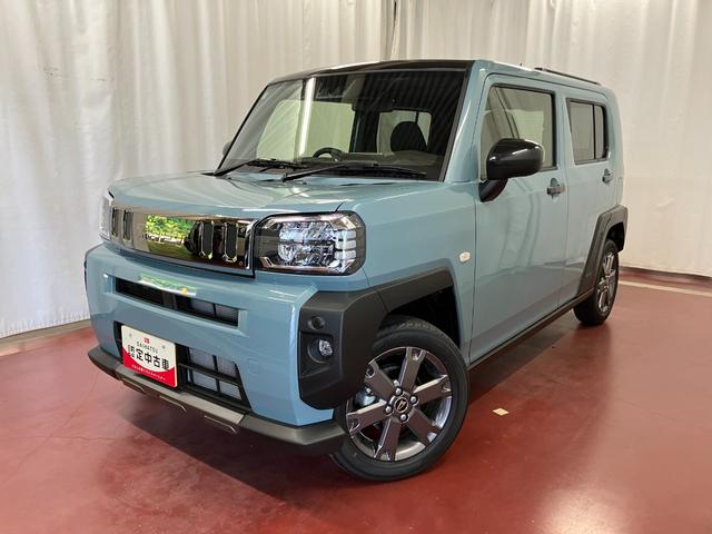 タフトＧ　ダーククロムベンチャー元展示車　届出済未使用車　９インチディスプレイオーディオ　バックカメラ　ブルートゥース　禁煙　フルセグＴＶ　アダプティブクルーズコントロール　レーンキープアシスト　スマートキー　ＬＥＤヘッドライト（長崎県）の中古車