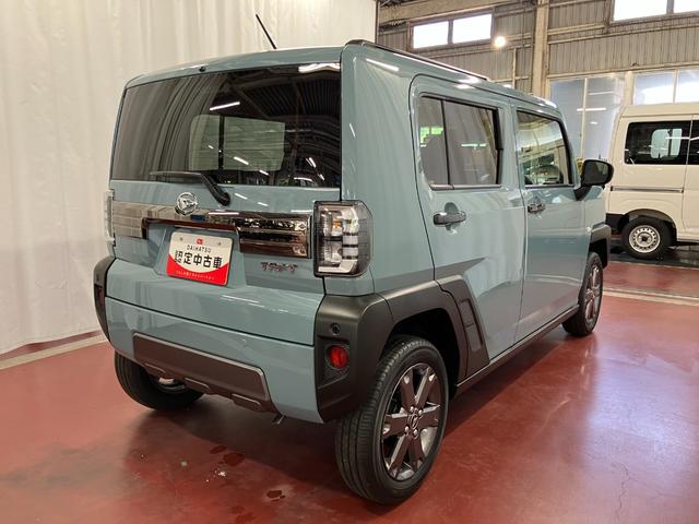 タフトＧ　ダーククロムベンチャー元展示車　届出済未使用車　９インチディスプレイオーディオ　バックカメラ　ブルートゥース　禁煙　フルセグＴＶ　アダプティブクルーズコントロール　レーンキープアシスト　スマートキー　ＬＥＤヘッドライト（長崎県）の中古車